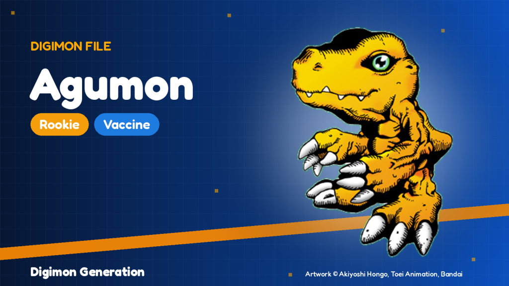 Agumon Digimon file