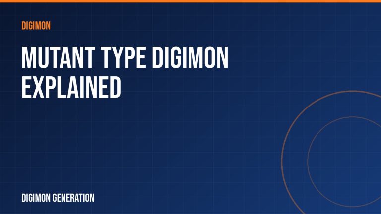 Mutant type Digimon explained