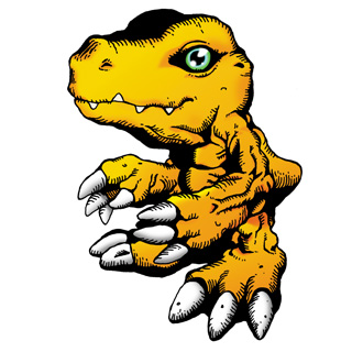 Agumon official artwork