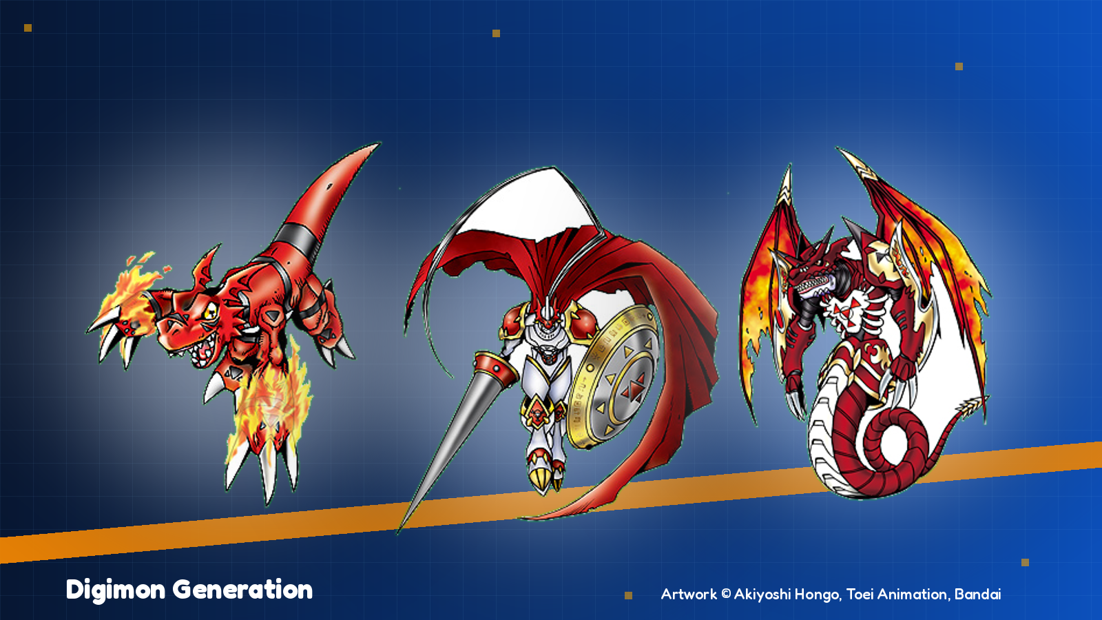 Takato Matsuki and his partner Guilmon