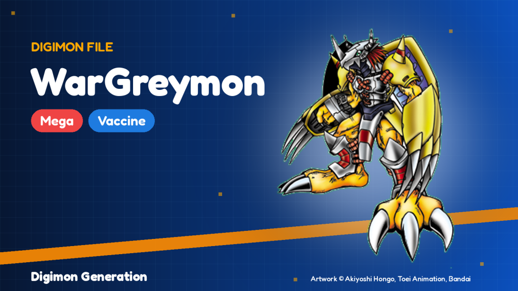 WarGreymon Digimon file