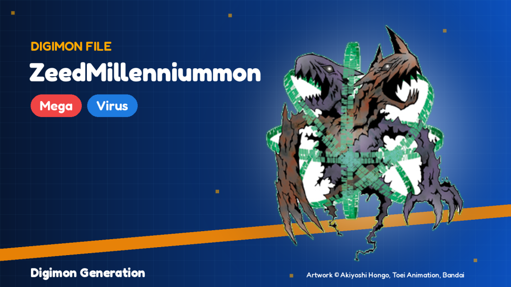 ZeedMillenniummon Digimon file